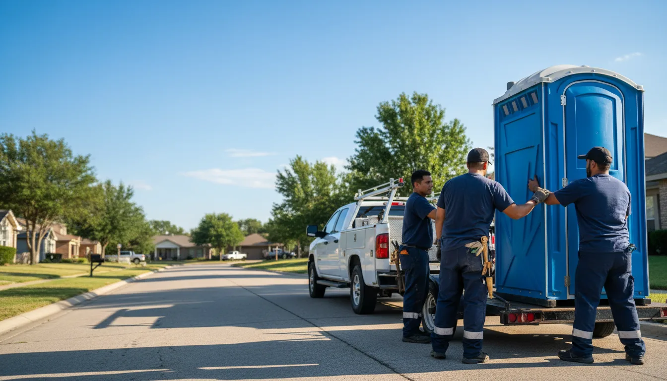 Portable Toilet Rental in West Grove, PA near me